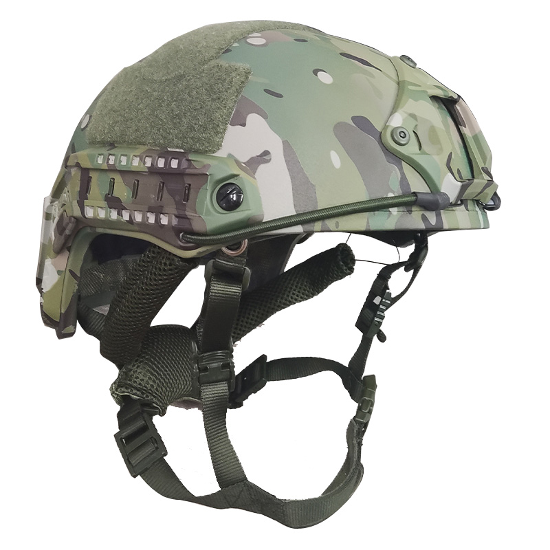 Fast Ballistic High Cut Helmet Anti-bullet Helmet Nij Iiia Kevlar Core 